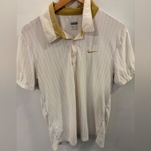 Nike Roger Federer RF 2009 Wimbledon Tennis Polo Shirt Size Medium Rafa Nadal